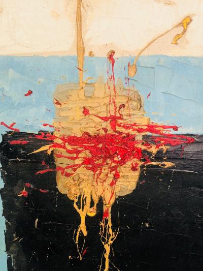 Mark Rothko Exceptional Abstract Painting in the Manner of Mark Rothko