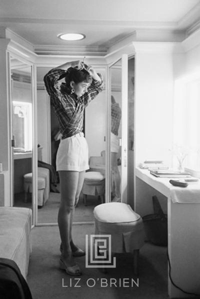 Mark Shaw Audrey Hepburn in Her Dressing Room 1953