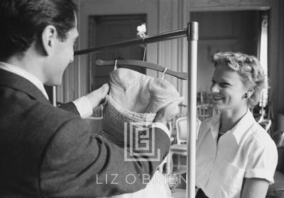 Mark Shaw Dior Brigitte Tortet 1954