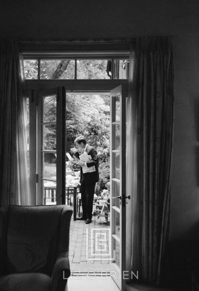 Mark Shaw Kennedys JFK and Caroline Breakfast View Through Doorway