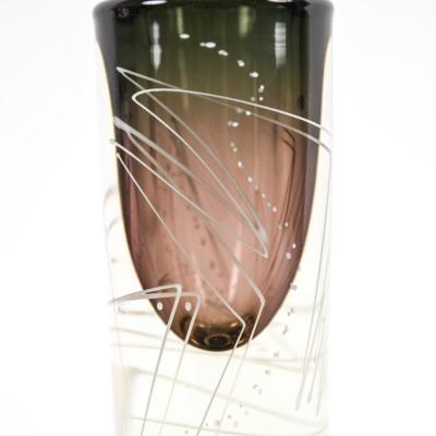 Mark Sudduth Mark Sudduth Studio Art Glass Vase