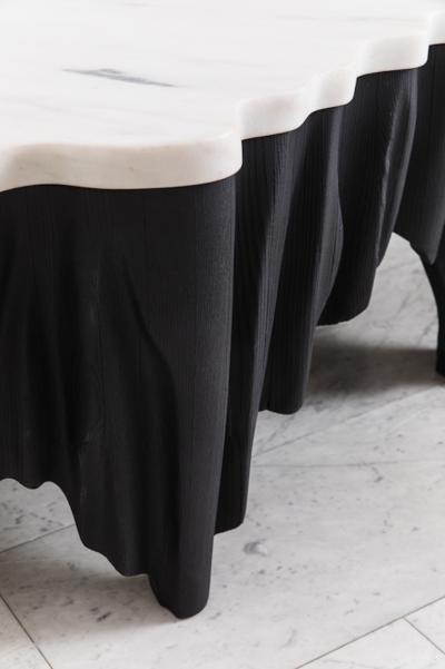 Markus Haase Markus Haase Ash and Marble Aeolian Table USA 2016