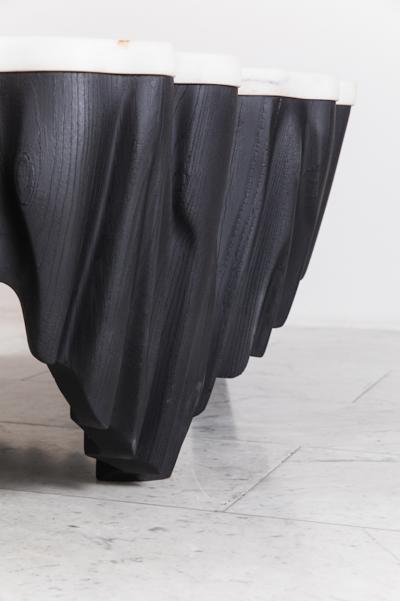 Markus Haase Markus Haase Ash and Marble Aeolian Table USA 2016