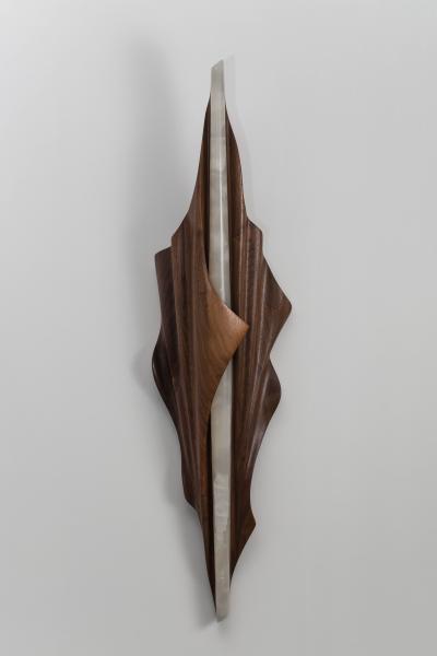 Markus Haase Markus Haase Black Walnut Single Wrapped Sconce USA 2016