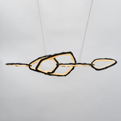 Markus Haase Markus Haase Blackened Bronze and Onyx Circlet Chandelier II DE 2023