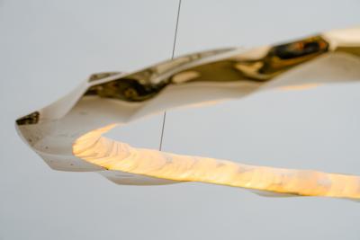 Markus Haase Markus Haase Bronze and Onyx Circlet Chandelier IV DE 2023