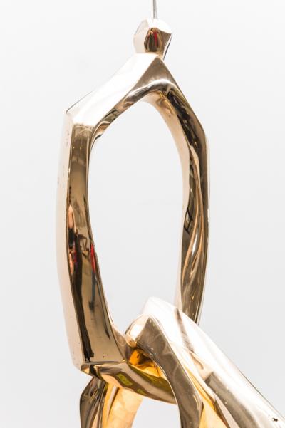 Markus Haase Markus Haase Bronze and Onyx Circlet Pendant I USA 2022