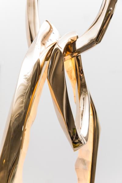 Markus Haase Markus Haase Bronze and Onyx Circlet Pendant I USA 2022