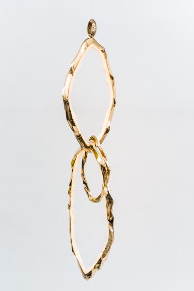 Markus Haase Markus Haase Bronze and Onyx Circlet Pendant III DE 2022