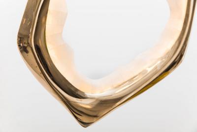 Markus Haase Markus Haase Bronze and Onyx Circlet Pendant USA 2019