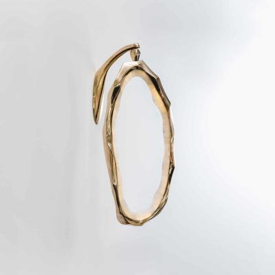 Markus Haase Markus Haase Bronze and Onyx Circlet Sconce USA 2018