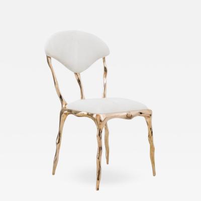 Markus Haase Markus Haase Faceted Bronze Dining Chair USA 2018