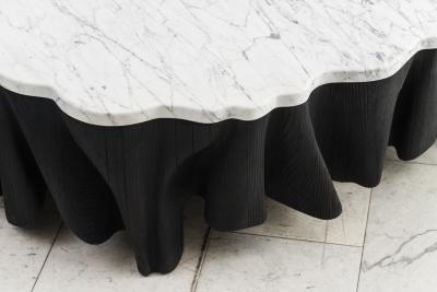Markus Haase Markus Haase Over scaled Ash and Marble Aeolian Table USA 2021