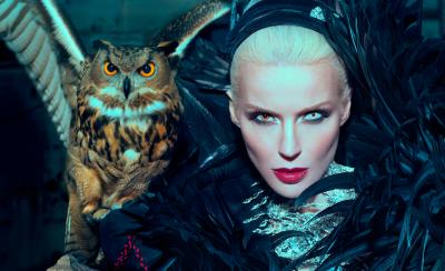 Markus Klinko Daphne Guinness The Owl