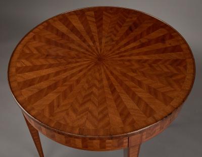 Marquetry Games Table