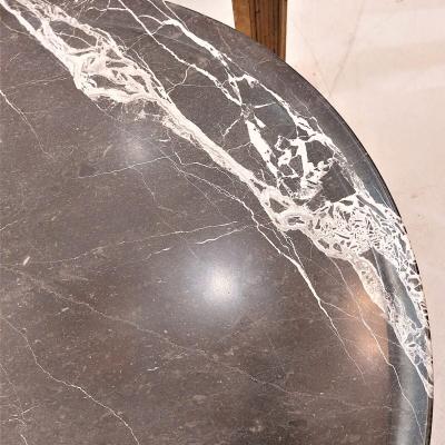 Marquina Marble Side Table
