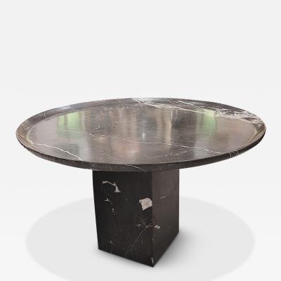 Marquina Marble Side Table