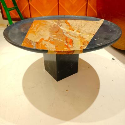 Marquina and Alicante Red Marble Coffe Table