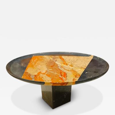 Marquina and Alicante Red Marble Coffe Table