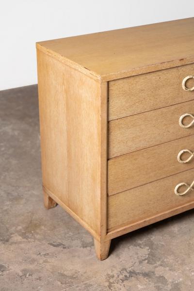 Marshall Field Company Chest of Drawers in Cerused Oak After Samuel Marx 1940s