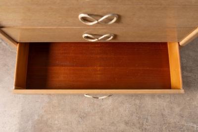 Marshall Field Company Chest of Drawers in Cerused Oak After Samuel Marx 1940s