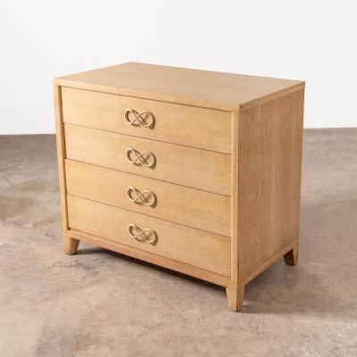 Marshall Field Company Chest of Drawers in Cerused Oak After Samuel Marx 1940s