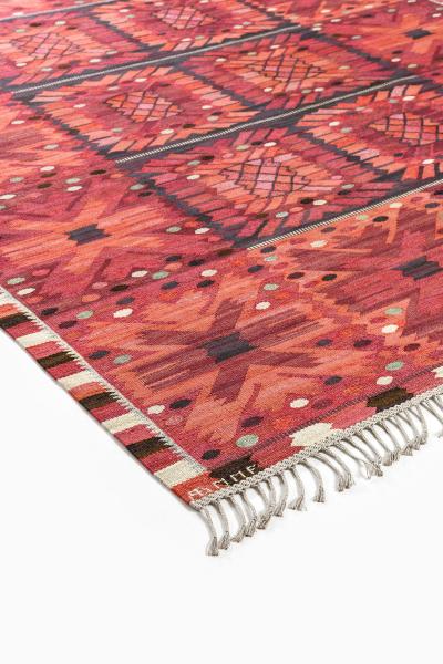 Marta Maas Fjetterstrom Barbro Nilsson Wool Carpet by M rta M s Fjetterstr m AB 1950