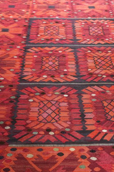 Marta Maas Fjetterstrom Barbro Nilsson Wool Carpet by M rta M s Fjetterstr m AB 1950