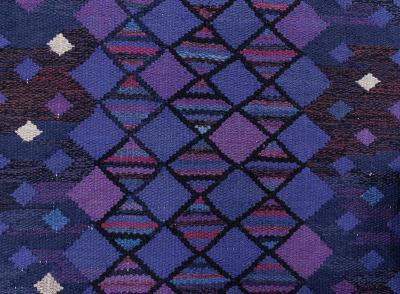 Marta Maas Fjetterstrom Swedish Flat Woven Rug by Marta Maas Fjetterstrom