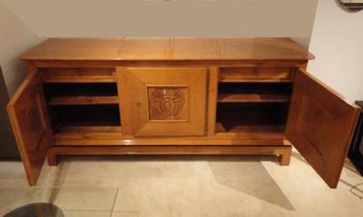 Martel Burkhalter A Three Door Sideboard in Cherry by Martel and Burkhalter