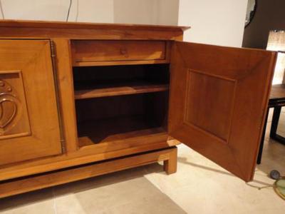 Martel Burkhalter A Three Door Sideboard in Cherry by Martel and Burkhalter
