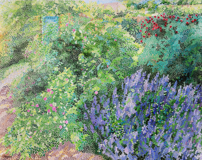 Martha Hughes Garden Santa Fe June 2024