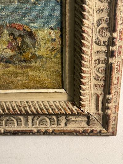 Martha Walter IMPRESSIONIST BEACH SCENE PAINTING AFTER MARTHA WALTER