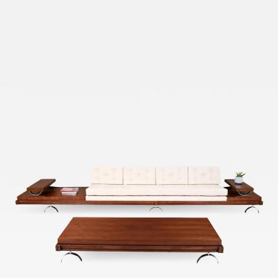 Martin Borenstein California Modern Sofa with Coffee Table Set by Martin Borenstein