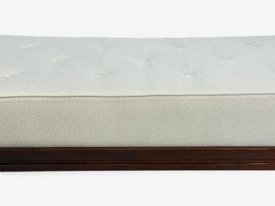 Martin Borenstein Martin Borenstein Daybed Walnut Steel Beige Upholstery USA 1960s