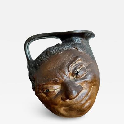 Martin Brothers Face Jug
