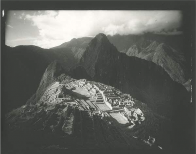 Martin Chambi Machu Picchu Aerial View c 1930 Printed Later