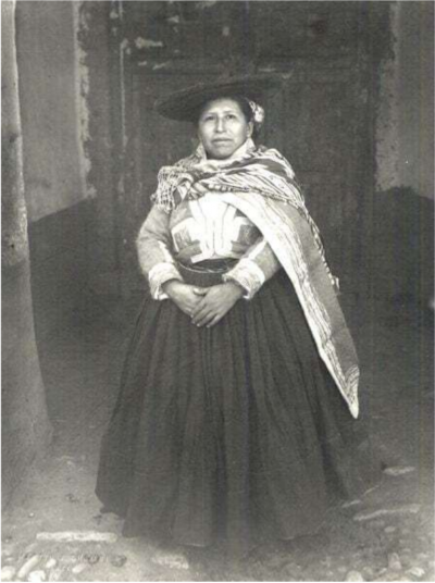 Martin Chambi Untitled Standing woman 1930s Printed Later