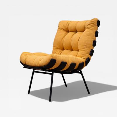 Martin Eisler Costella Armchair in Hardwood Chenille Martin Eisler 1950s