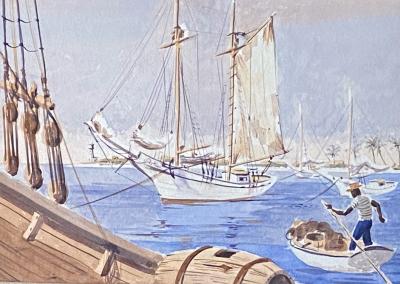 Martin Louis Linsay Nassau Harbor Bahamas