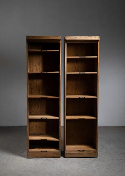 Martin Nyrop Pair of Martin Nyrop bookcases