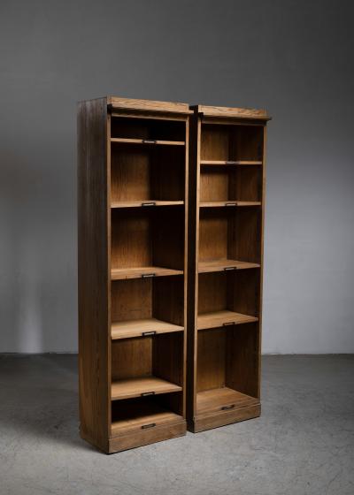 Martin Nyrop Pair of Martin Nyrop bookcases
