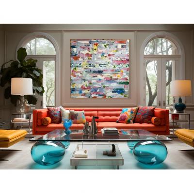 Martin Reyna Untitled 22058 Abstract painting 2022