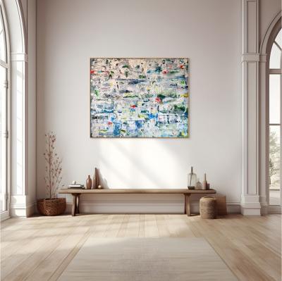 Martin Reyna Untitled 23035 Abstract painting 2023