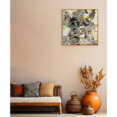 Martin Reyna Untitled 23038 Abstract painting 2024