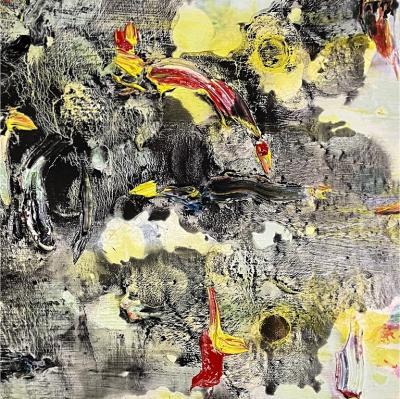 Martin Reyna Untitled 23038 Abstract painting 2024