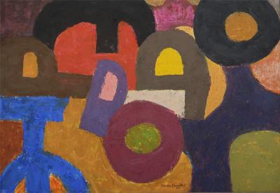 Martin Rosenthal Martin Rosenthal 1899 1974 abstract o b 1960