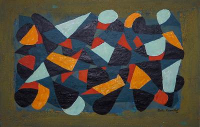 Martin Rosenthal Martin Rosenthal 1899 1979 USA Abstract O B 1964