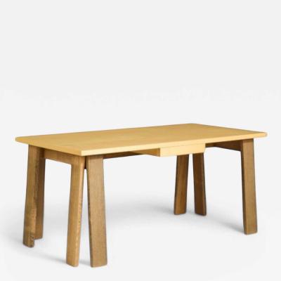 Martin Szekely Contemporary Sycamore Wenge Rare Writing Desk France 1999