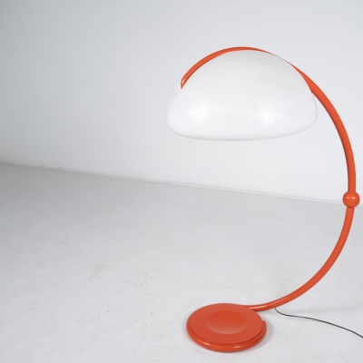 Martinelli Luce Floorlamp Serpente by Elio Martinelli for Martinelli Luce 1960s